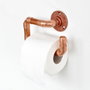Hanah Home Cop003 Gancho de Tubo de Cobre en Oro Rosa